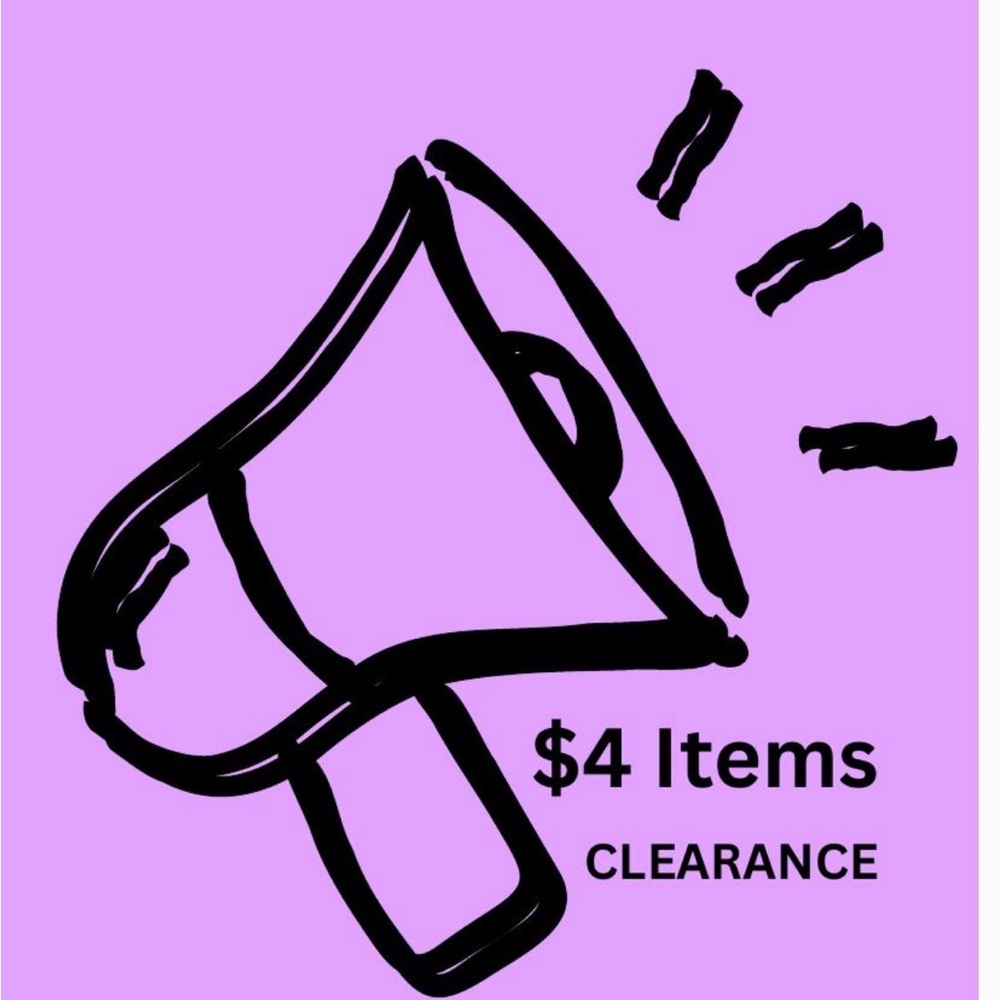 CLEARANCE MANY $4 ITEMS **BUNDLE** To Save